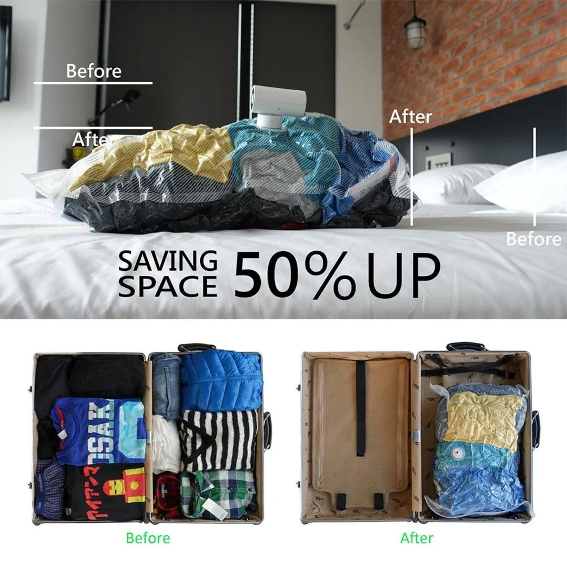 Vago Z Vacuum Bag 2pc - Small - Image 5